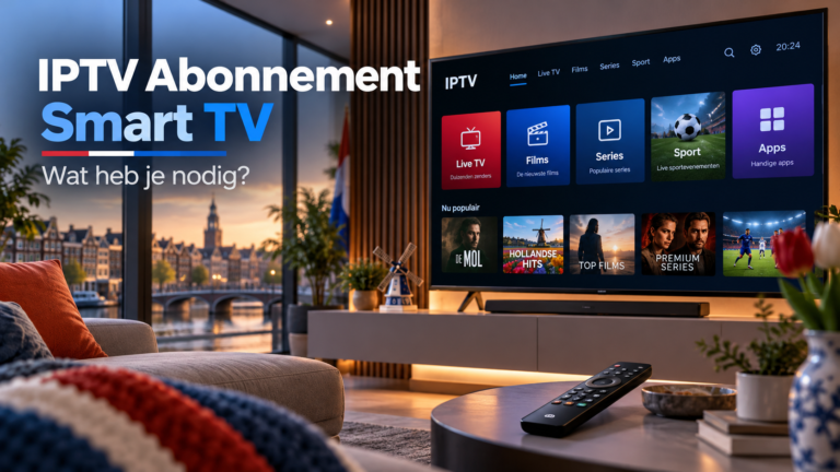IPTV Abonnement Smart TV: Wat Heb Je Nodig in 2026?