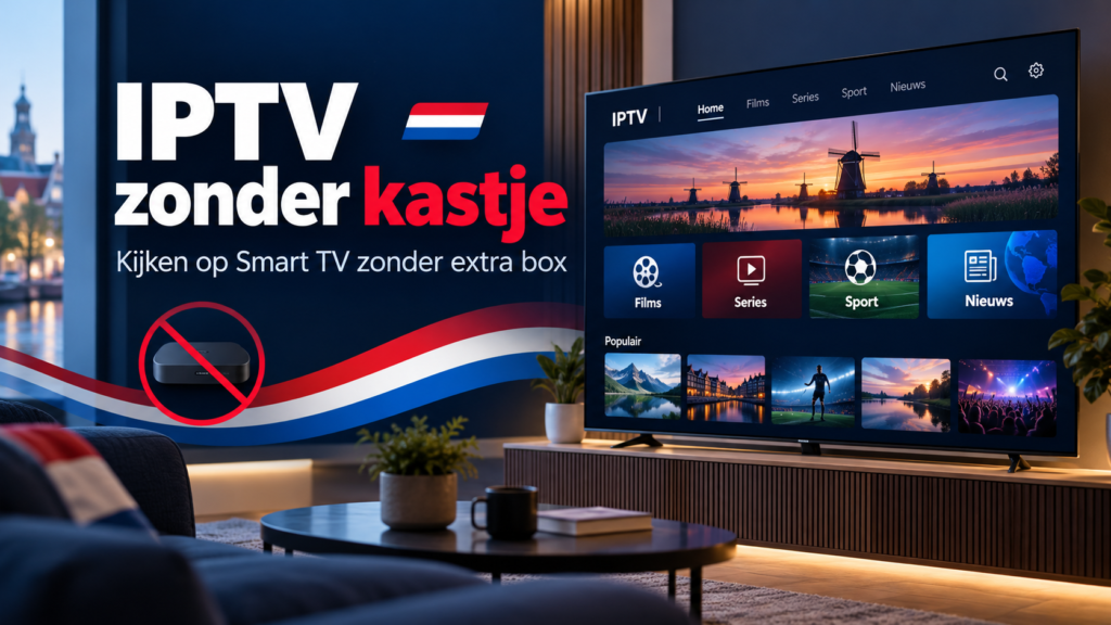 IPTV Zonder Kastje: Kijken op Smart TV Zonder Extra Box (2026)